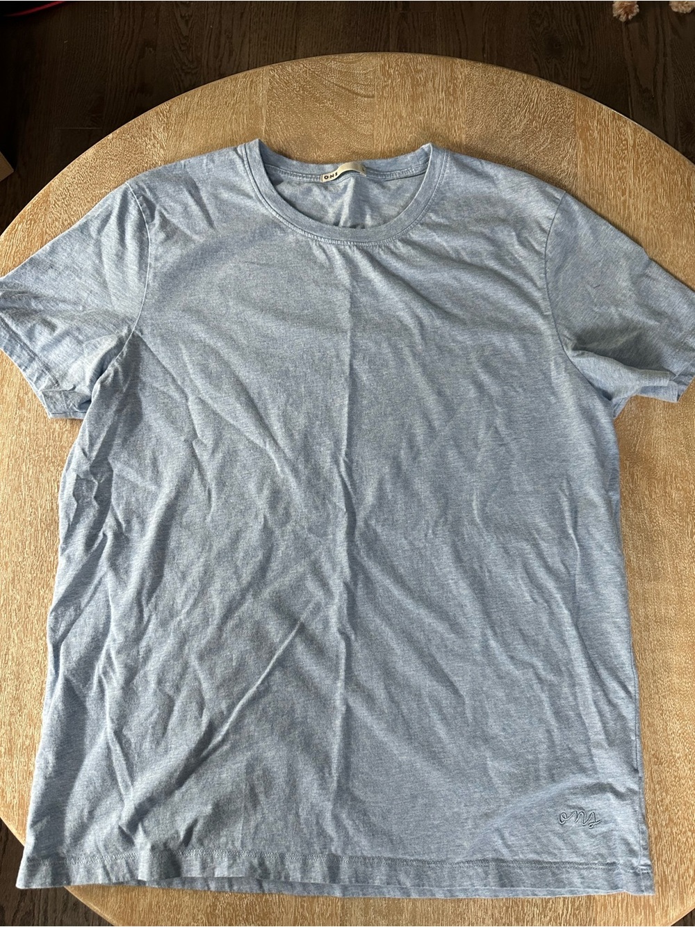 O.N.S Clothing Men L Blue Heathered Tee (ONS / Onassis NYC)